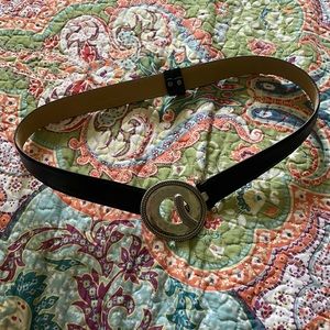 Silver Buckled Belt